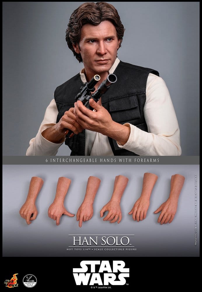 Star Wars Episode IV Action Figure 1/4 Han Solo 46  cm