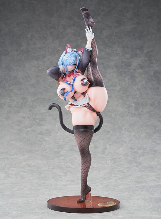 Original Character Statue 1/6 Lewd Girl Y-shaped Balance - Aoi Futatsuki Tapestry Set Edition 38 cm