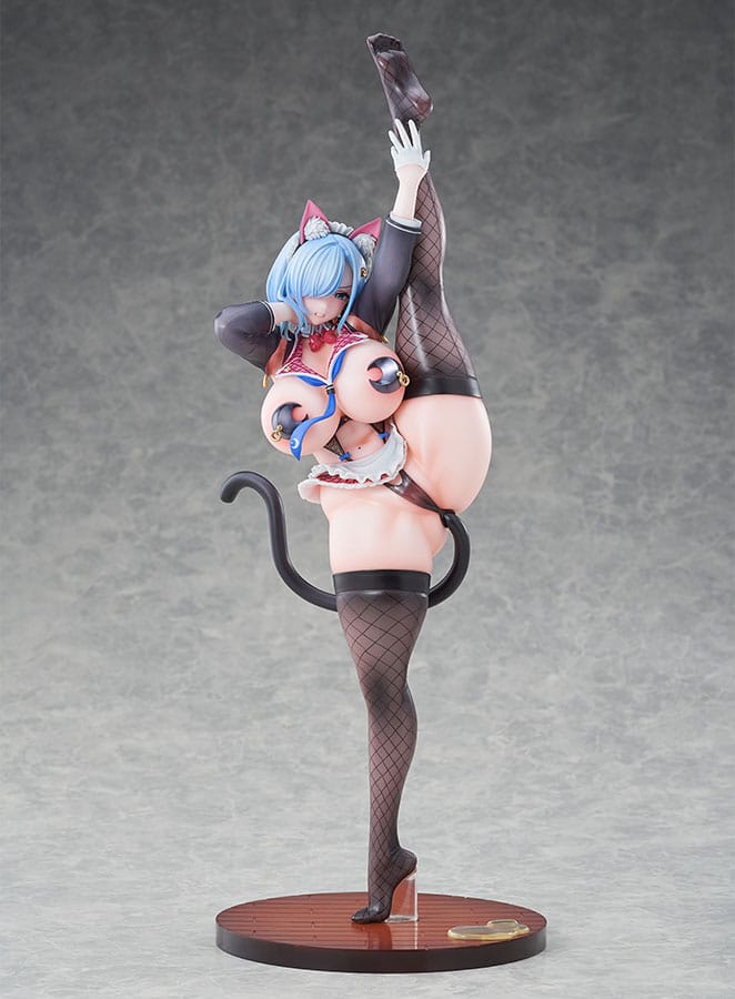 Original Character Statue 1/6 Lewd Girl Y-shaped Balance - Aoi Futatsuki Tapestry Set Edition 38 cm Statues