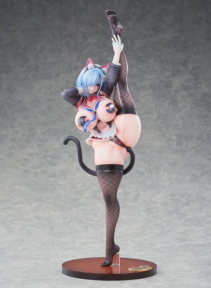 Original Character Statue 1/6 Lewd Girl Y-shaped Balance - Aoi Futatsuki Tapestry Set Edition 38 cm Statues