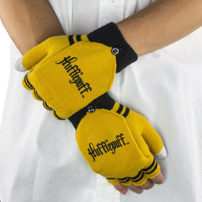 Harry Potter Gloves (Fingerless) Hufflepuff