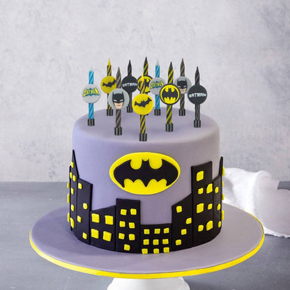 DC Comics Birthday Candle 10-Pack Batman Decoration