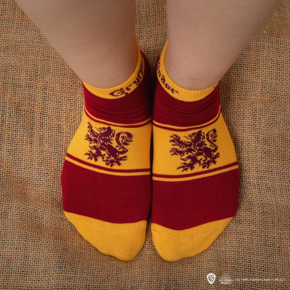 Harry Potter Ankle Socks 3-Pack Gryffindor Footwear