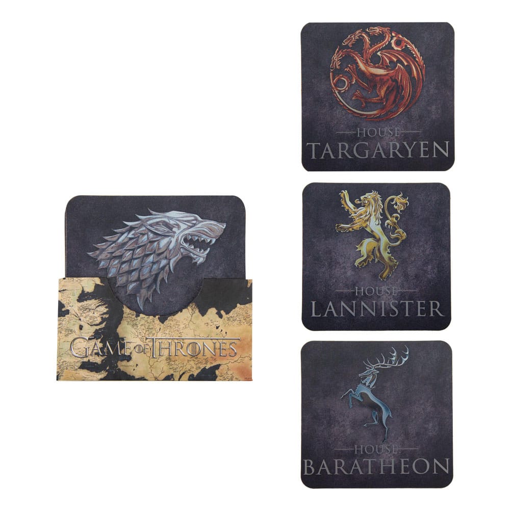 Game of Thrones Medallion Set Sigil Decoration