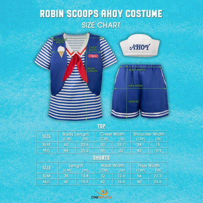 Stranger Things: Scoops Ahoy Robin Costume