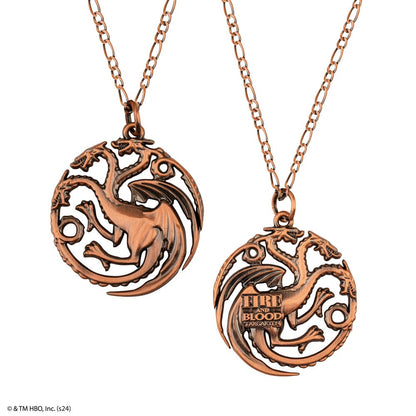 Game of Thrones Tree Ornament with Necklace Targaryen