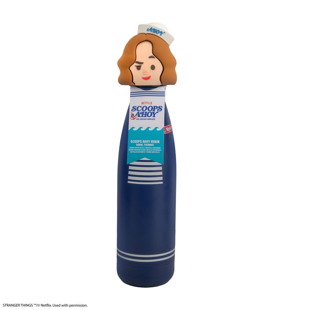 Stranger Things Water Bottle Scoops Ahoy Robin 500 ml Kitchen- and Tableware