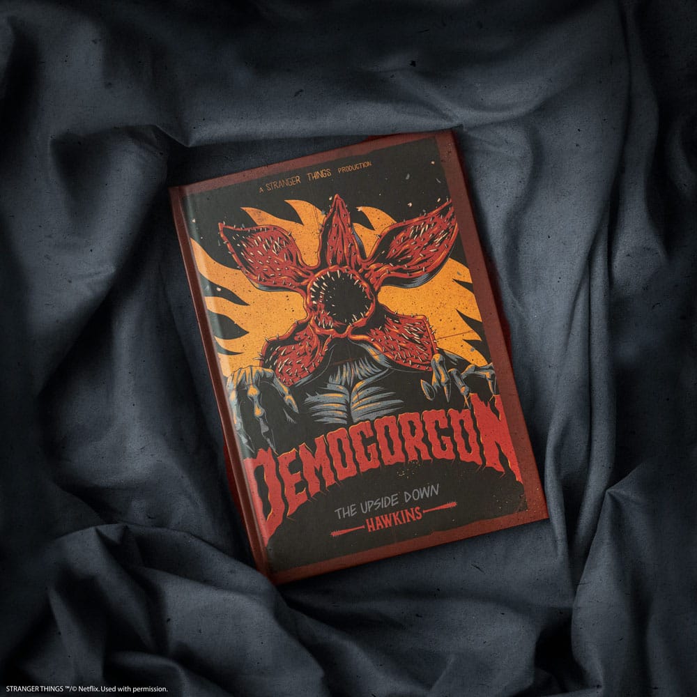 Stranger Things Notebook Demogorgon