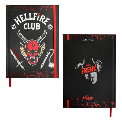 Stranger Things Notebook Hell Fire Club Stationery
