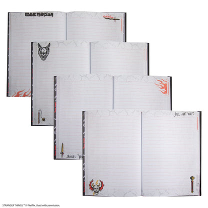 Stranger Things Notebook Hell Fire Club