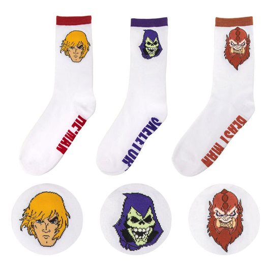 Masters of the Universe - Revelation: He-Man & Skeletor & Beast Man Socks Set of 3 Footwear