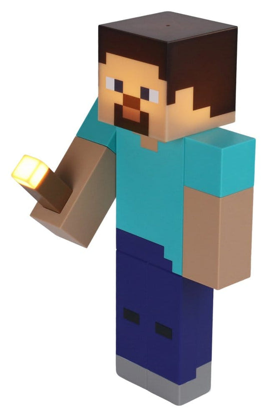 Minecraft Torch Light Steve 26 cm