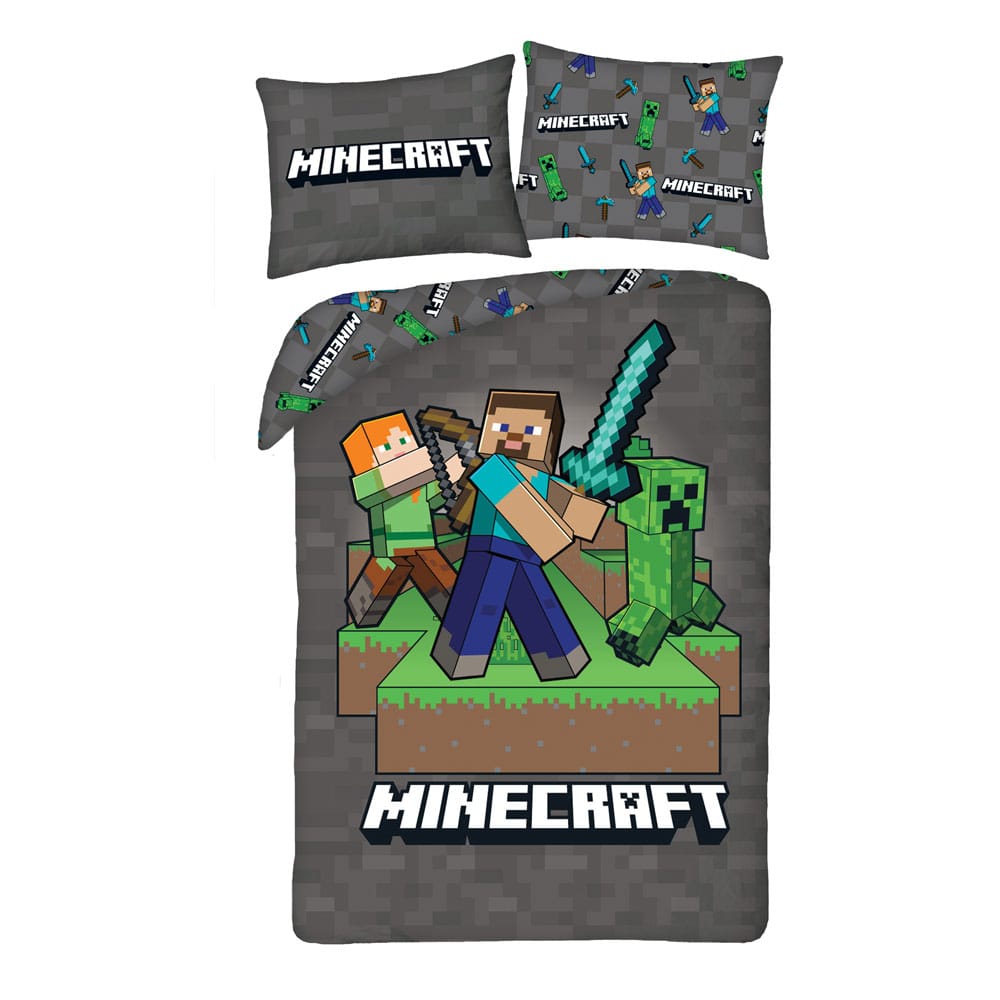 Minecraft Duvet Set Ver. 4 140 x 200 cm / 70 x 90 cm