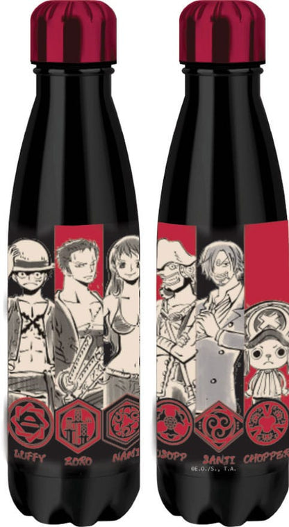 One Piece Thermo Water Bottle Red