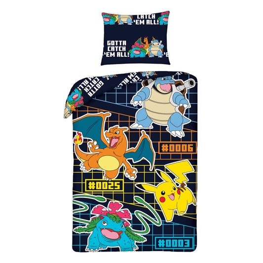 Pokémon Duvet Set Ver. 12 140 x 200 cm / 70 x 90 cm Blankets & Duvets