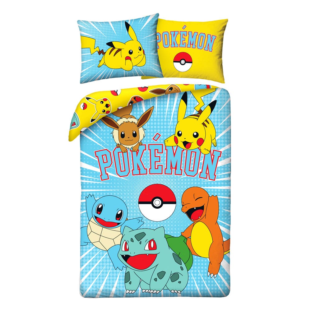 Pokémon Duvet Set Ver. 14 140 x 200 cm / 70 x 90 cm