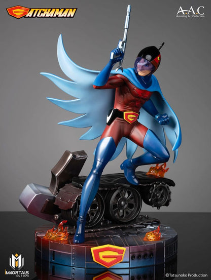 Gatchaman Amazing Art Collection Statue Joe the Condor Expert in Shooting 34 cm Statues