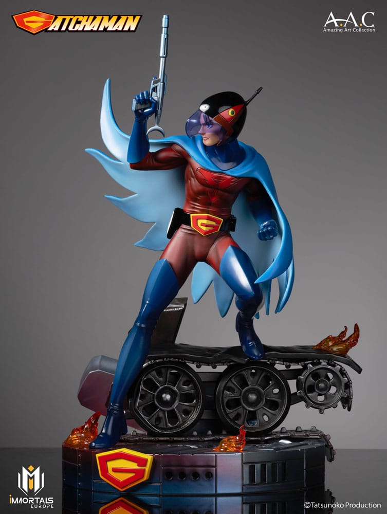 Gatchaman Amazing Art Collection Statue Joe the Condor Expert in Shooting 34 cm Statues