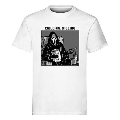 Scream T-Shirt Ghost Face Chilling Killing Size M T-shirts
