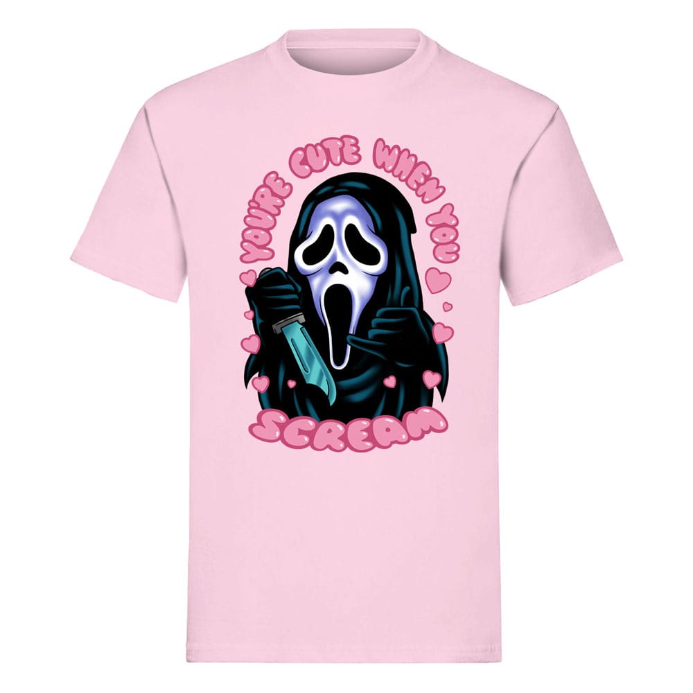 Scream T-Shirt Ghost Face You’re Cute when you Scream Size M T-shirts