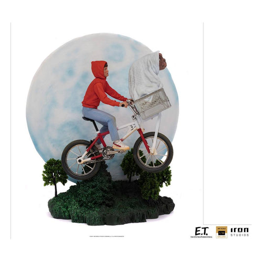 E.T. the Extra-Terrestrial Deluxe Art Scale Statue 1/10 E.T. & Elliot 27 cm Statues