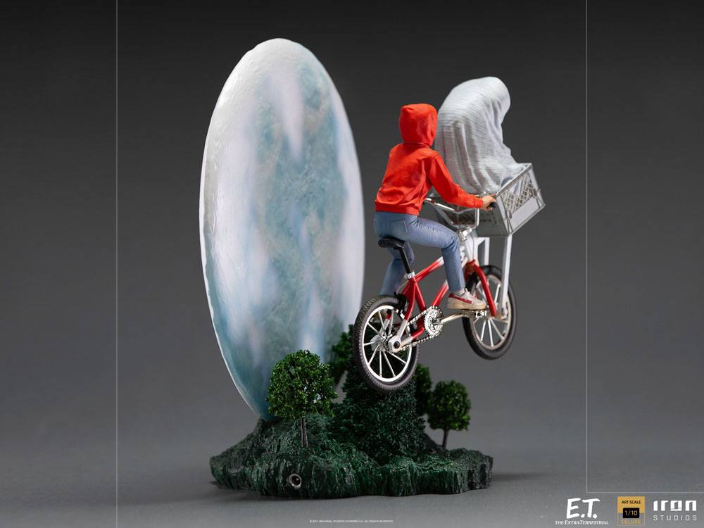 E.T. the Extra-Terrestrial Deluxe Art Scale Statue 1/10 E.T. & Elliot 27 cm