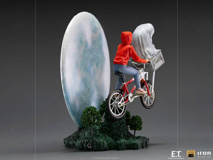 E.T. the Extra-Terrestrial Deluxe Art Scale Statue 1/10 E.T. & Elliot 27 cm