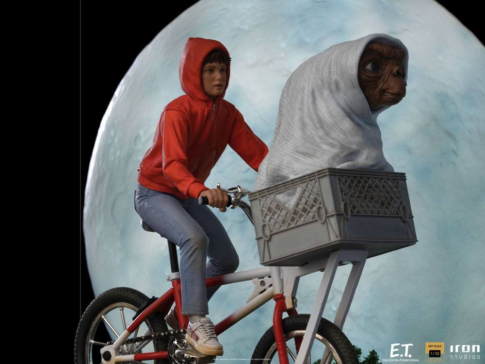 E.T. the Extra-Terrestrial Deluxe Art Scale Statue 1/10 E.T. & Elliot 27 cm Statues