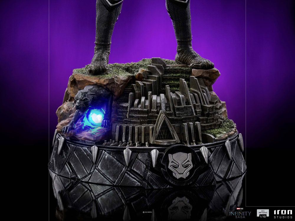 The Infinity Saga Art Scale Statue 1/10 Black Panther Deluxe 25 cm Statues