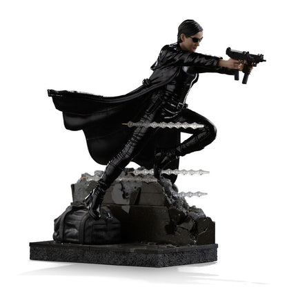 The Matrix Art Scale Statue 1/10 Trinity 22 cm