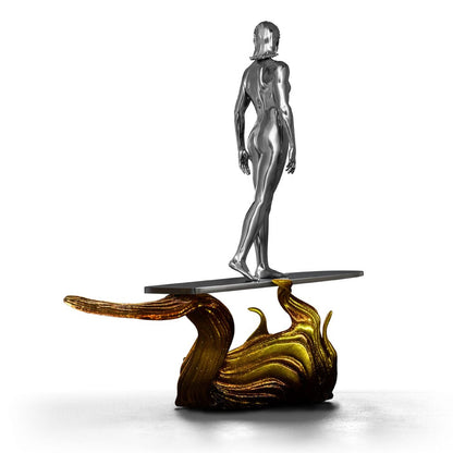 Fantastic Four Art Scale Statue 1/10 Silver Surfer 27 cm