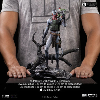 Avatar 3: Fire and Ash Art Scale Statue 1/10 Miles Quaritch 36 cm