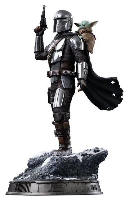 The Mandalorian & Grogu Art Scale Statue 1/10 The Mandalorian and Grogu 25 cm