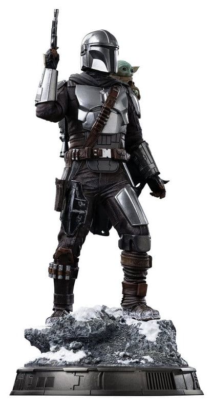 The Mandalorian & Grogu Art Scale Statue 1/10 The Mandalorian and Grogu 25 cm