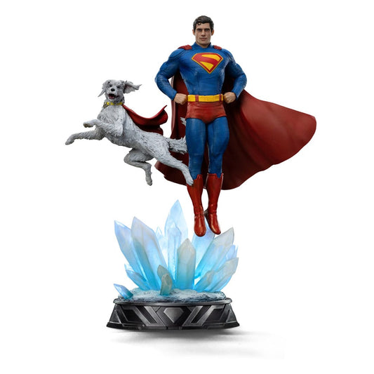 Superman Legacy Art Scale Statue 1/10 Superman & Krypto 32 cm Statues