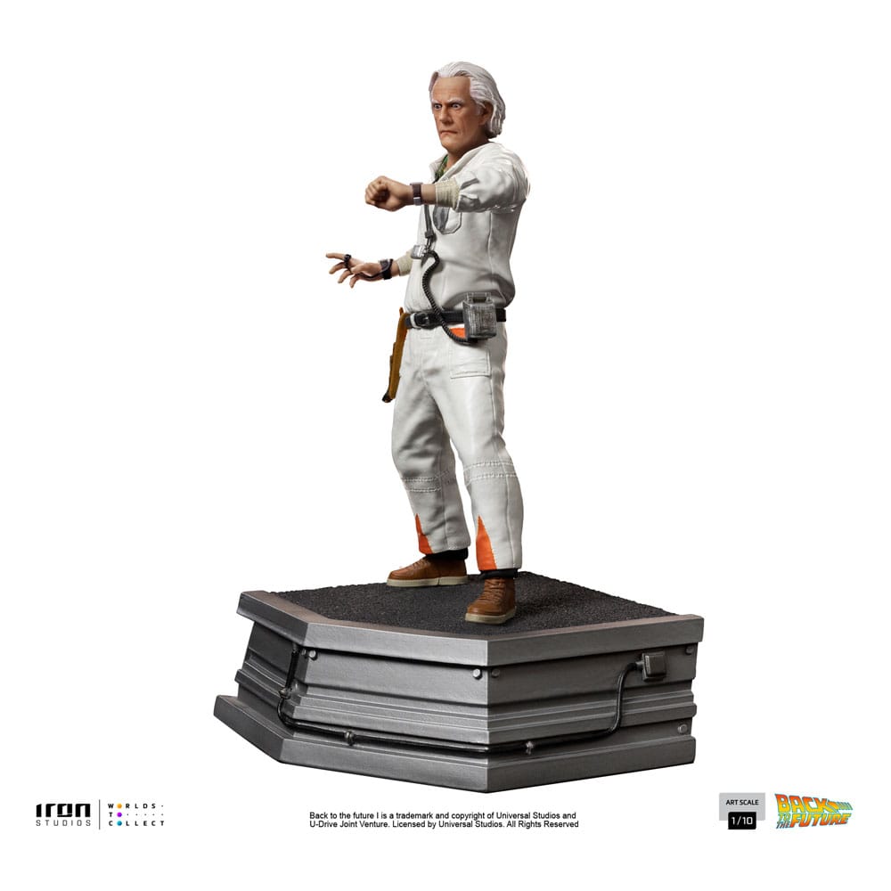 Back to the Future Art Scale Statue 1/10 Doc Brown 22 cm