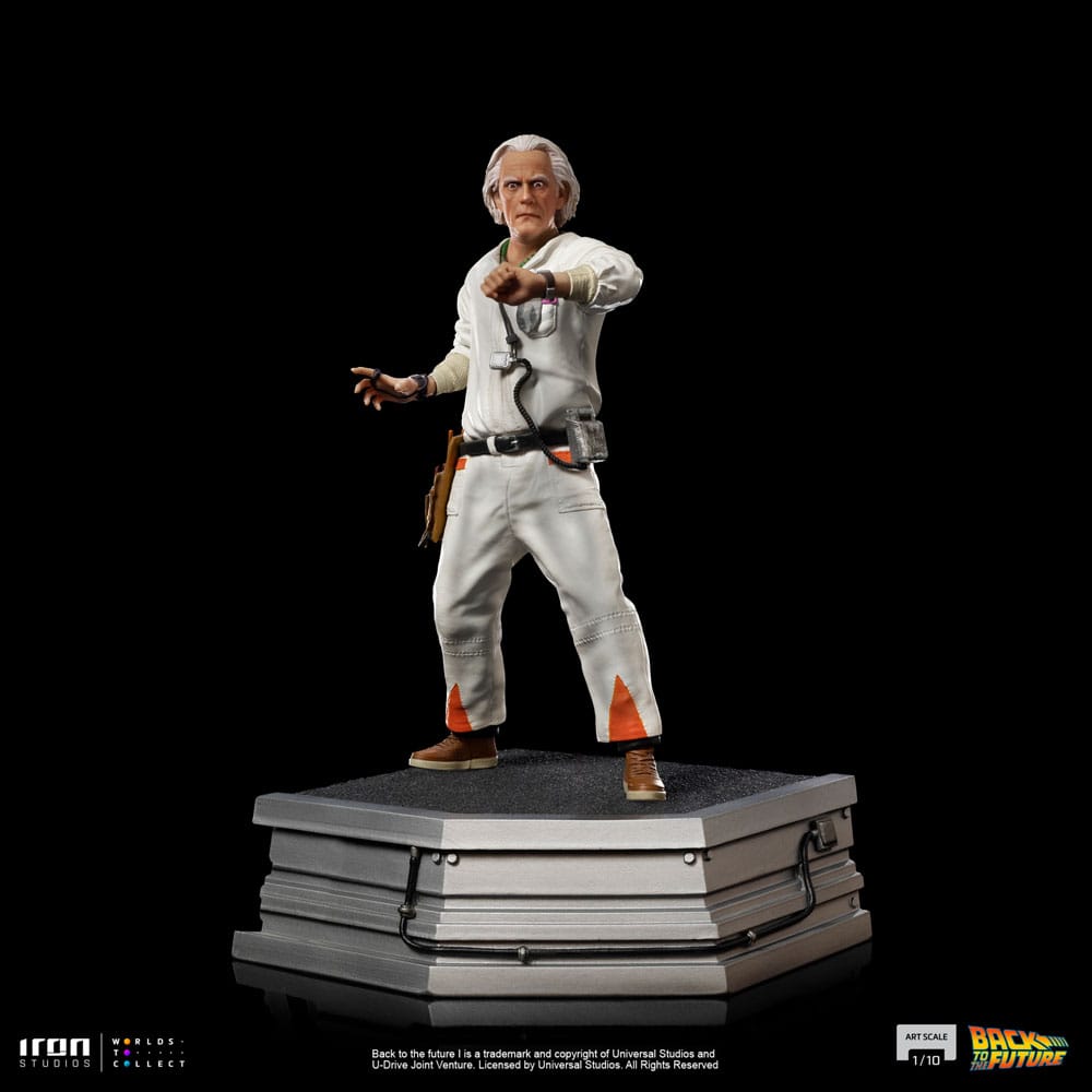 Back to the Future Art Scale Statue 1/10 Doc Brown 22 cm