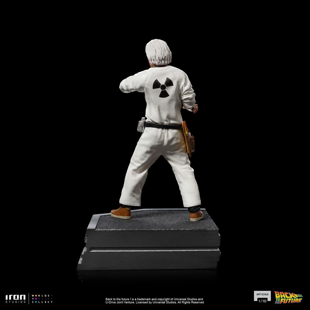 Back to the Future Art Scale Statue 1/10 Doc Brown 22 cm