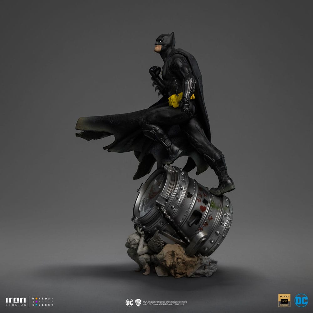 DC Comics BDS Art Scale Statue 1/10 Batman Deluxe (Black Version Exclusive) heo EU Exclusive 30 cm Statues