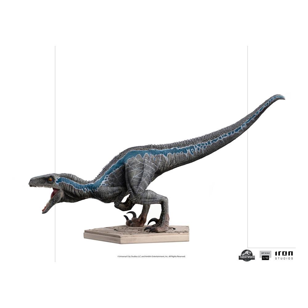 Jurassic World Fallen Kingdom Art Scale Statue 1/10 Blue 19 cm Scale Figures
