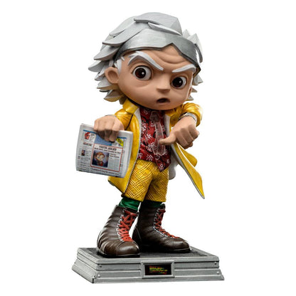 Back to the Future II Mini Co. PVC Figure Doc Brown 15 cm Mini-figures