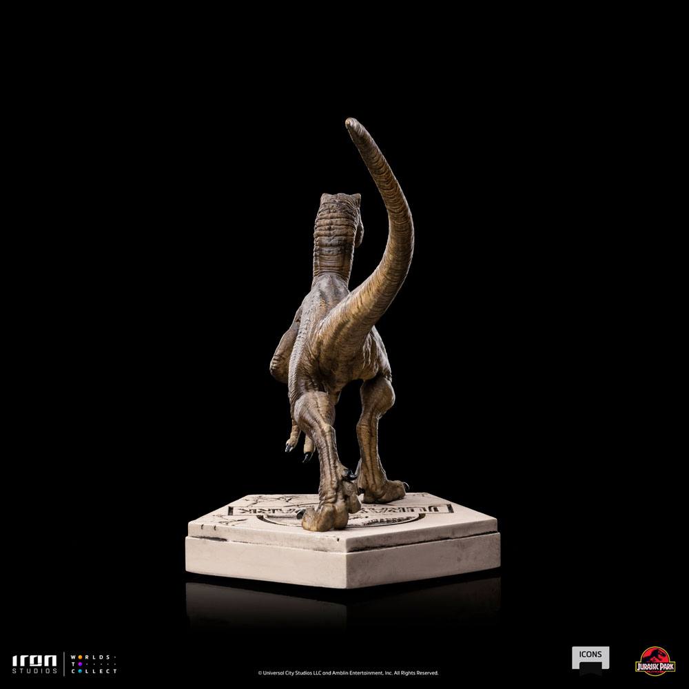 Jurassic World Icons Statue Velociraptor B 9 cm