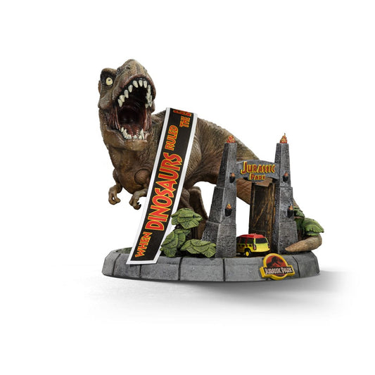 Jurassic Park Mini Co. PVC Figure T-Rex Illusion Deluxe 15 cm Mini-figures