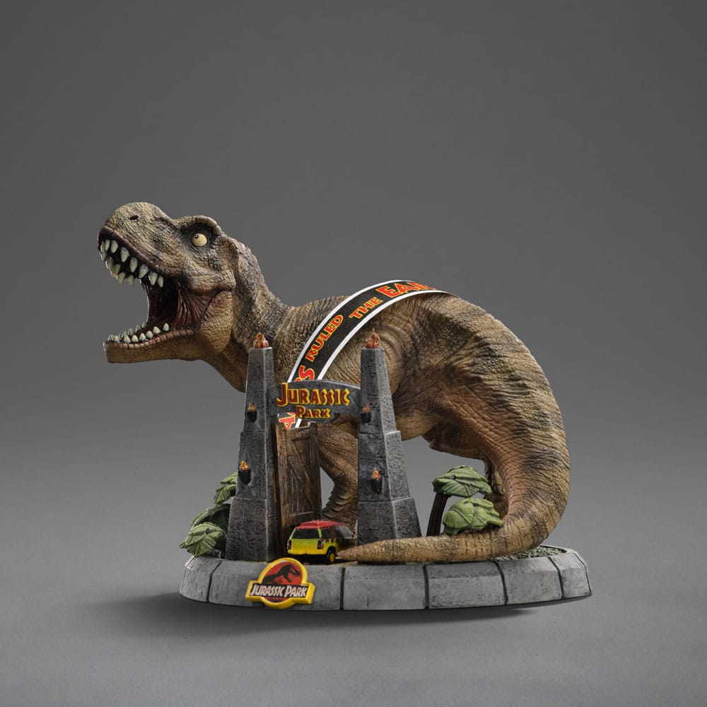 Jurassic Park Mini Co. PVC Figure T-Rex Illusion Deluxe 15 cm Mini-figures