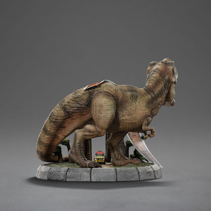 Jurassic Park Mini Co. PVC Figure T-Rex Illusion Deluxe 15 cm Mini-figures