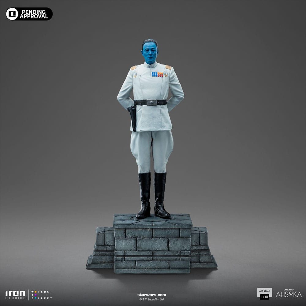 Star Wars Ahsoka Art Scale Statue 1/10 Grand Admiral Thrawn 25 cm Statues