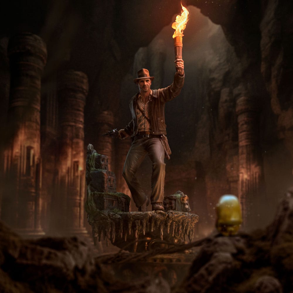 Indiana Jones Art Scale Deluxe Statue 1/10 Indiana Jones 40 cm Statues