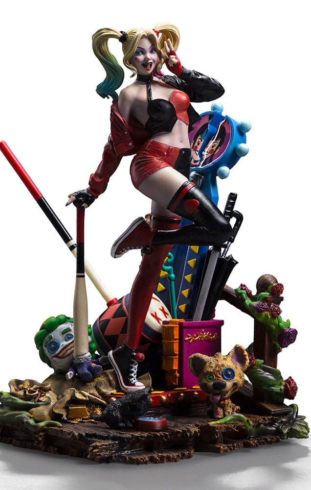 DC Comics Deluxe Art Scale Statue 1/10 Harley Quinn (Gotham City Sirens) 22 cm Statues