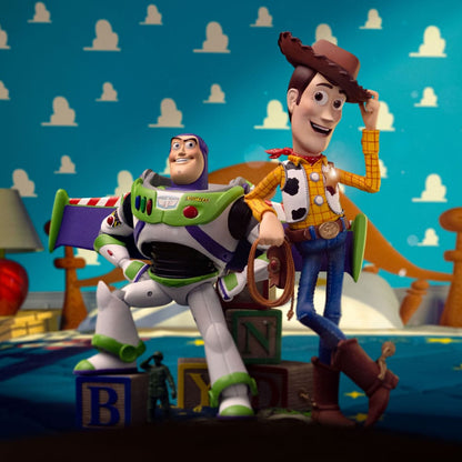Toy Story Deluxe Art Scale Statue 1/10 Buzz & Woody 38 cm Statues