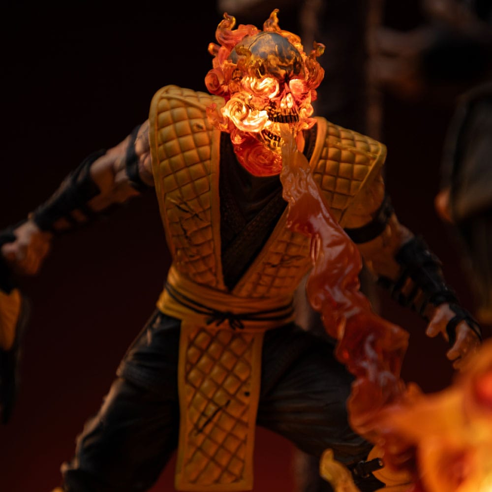 Mortal Kombat Deluxe Art Scale Statue 1/10 Scorpion Fatality 27 cm Statues